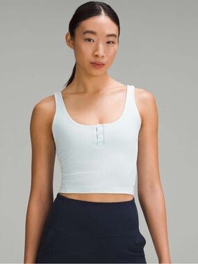 Lululemon align ribbed Henley tank